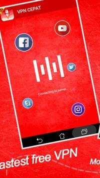 VPNCEPAT - Fast VPN Proxy - Free Unlimited screenshot 2