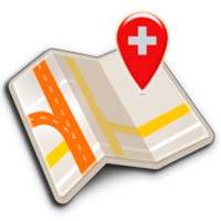 Map of Switzerland offline logo