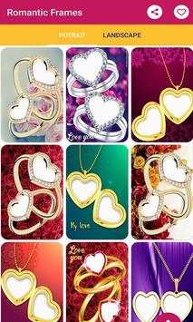 Romantic Photo Frames screenshot 23