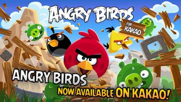 Angry Birds for Kakao स्क्रीनशॉट 1