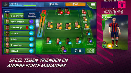 Pro 11 - Football Manager Game screenshot 3