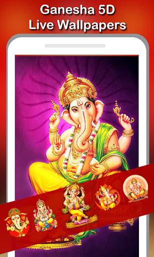 5D Ganesh Live Wallpaper screenshot 2