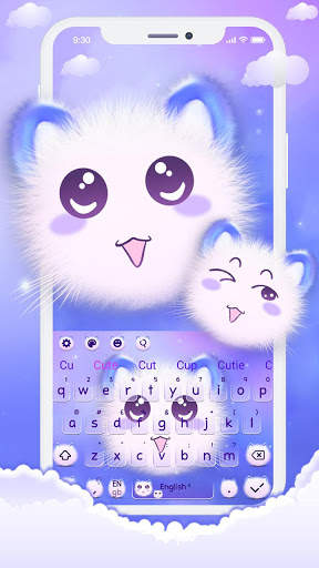 Cute Kitty Kawaii Keyboard screenshot 1