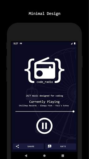 Code Radio - 24/7 music designed for coding screenshot 2