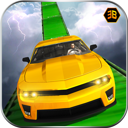 Crazy Car Stunts - Impossible tracks driving sim icon
