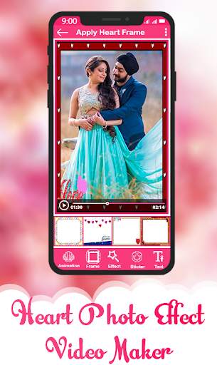 Heart Photo Effect Video Maker : Love Video Maker скриншот 4