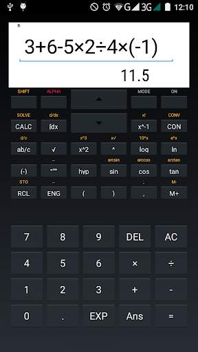 Scientific calculator fx-570MS screenshot 2