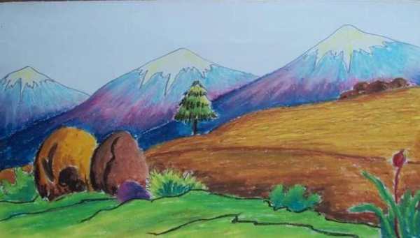 easy landscape drawing screenshot 4