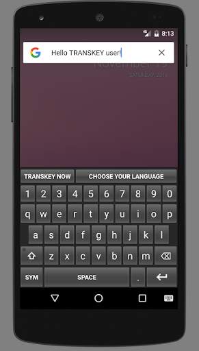 TRANSKEY - translator keyboard screenshot 2