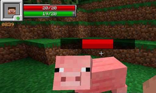 Damage Indicator Addon for Minecraft PE screenshot 1