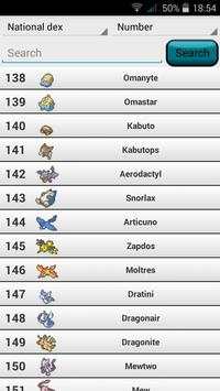 Cheatsheet for pokémon screenshot 2