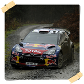 Rally racing wallpaper icon