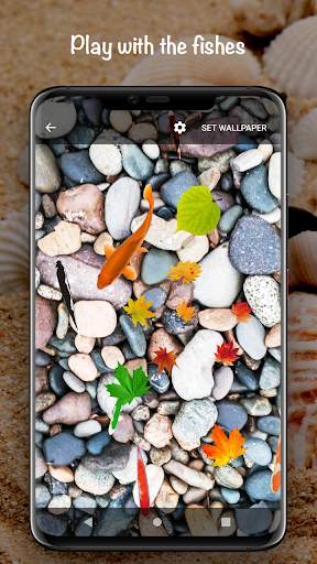 Fish On Screen 3D Wallpaper screenshot 4