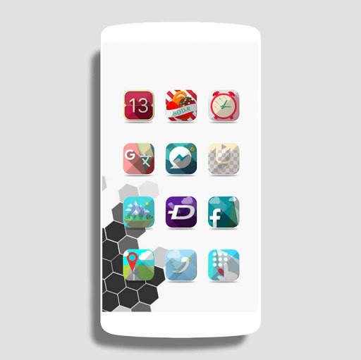 Destiny Nougat - icon pack Themes icon pack ios11 screenshot 4