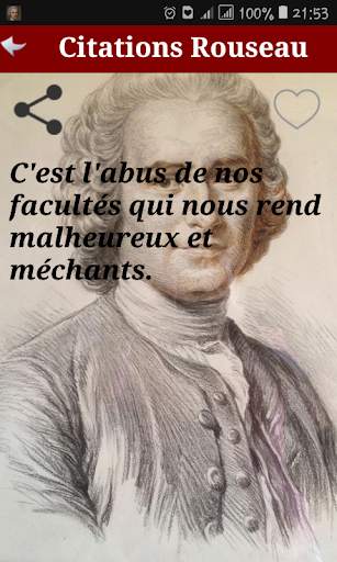 Citation Jean Jacques Rousseau скриншот 4