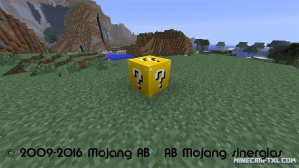 Mod Lucky Blocks minecraft pe screenshot 1
