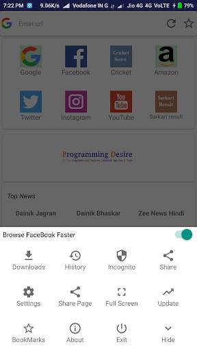 SF Browser screenshot 7