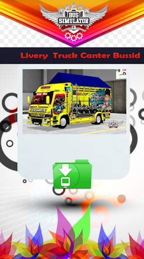 Livery Mod Truck Canter Bussid screenshot 5