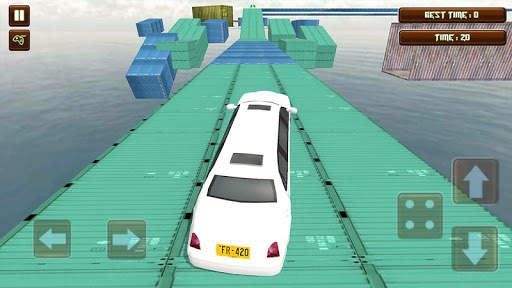 Water Limo Stunt Race screenshot 4