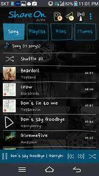 ShareON DLNA WiFi Music Player screenshot 2