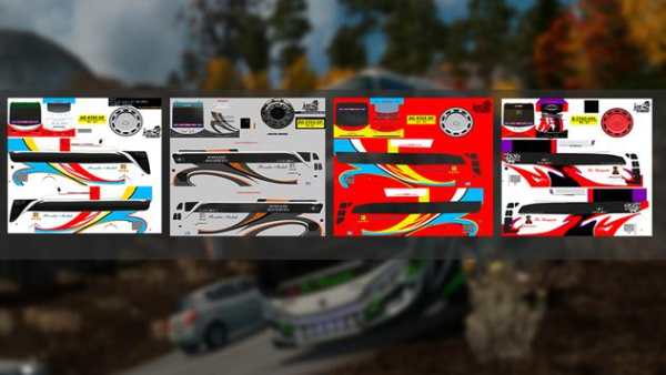 Livery Strobo Bus Simulator Indonesia screenshot 1