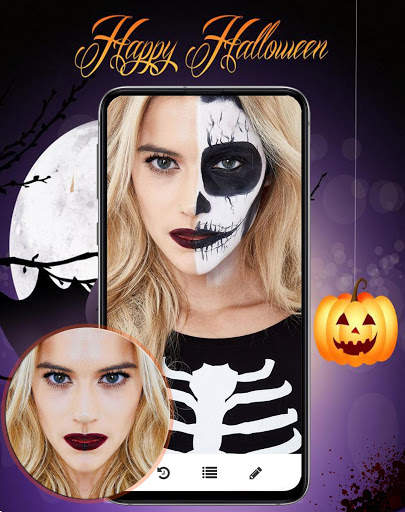 Scary Mask Photo Editor for Halloween screenshot 1