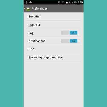 Superuser for ROOTED screenshot 3
