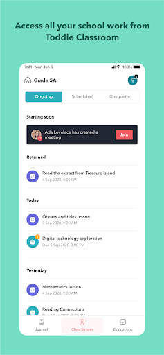 Toddle Student screenshot 5