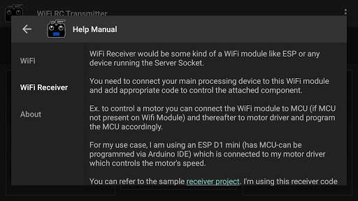 WiFi RC Transmitter screenshot 7