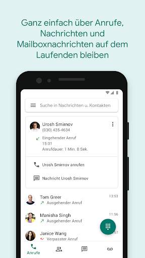 Google Voice screenshot 1