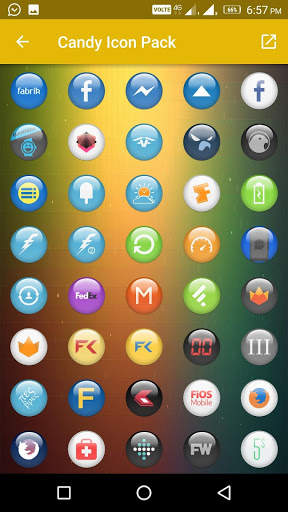 Candy - Icon Pack screenshot 6