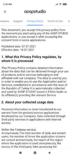 AOSP STUDIO Mobile Services (AMS) screenshot 4