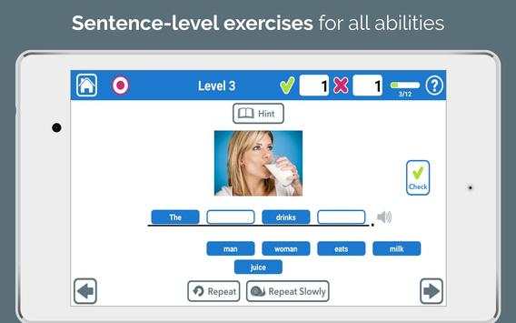 Advanced Comprehension Lite screenshot 4
