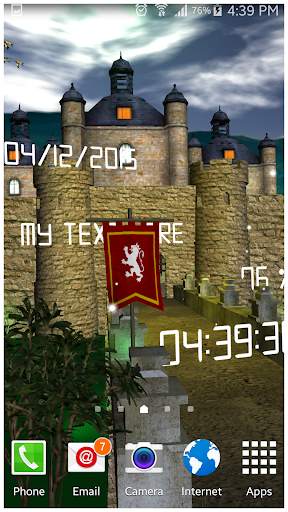 Medieval Castle 3D Lwp Lite screenshot 8