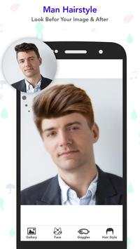 Man HairStyle Photo Editor screenshot 1