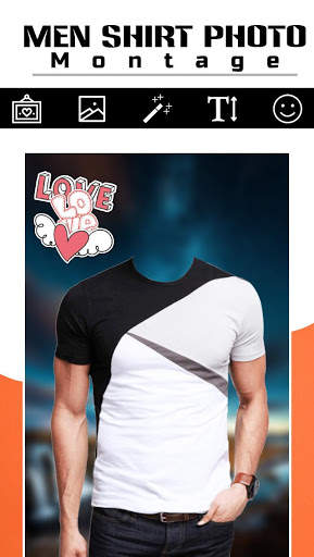 Man Shirt Photo Suit скриншот 4