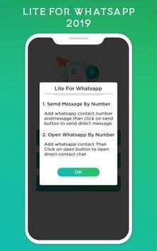 Lite for Whatsapp 2019 screenshot 4