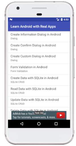 Learn Android with Real Apps screenshot 5