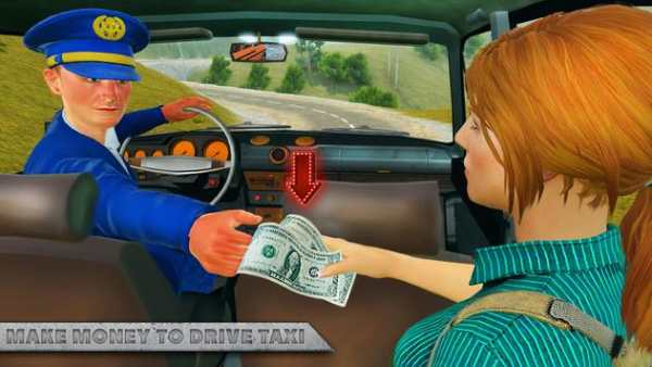 Offroad Taxi Driving Simulator 3D screenshot 7