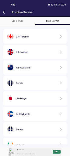 OneClick VPN - Turbo VPN App screenshot 2