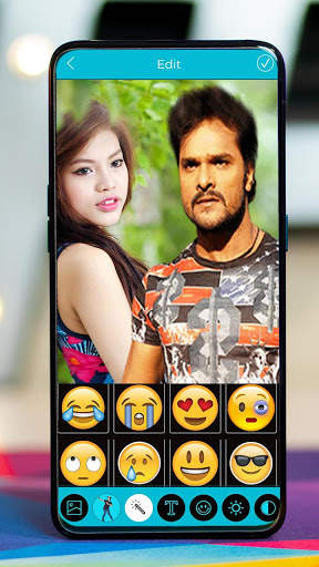 Selfie With Khesari Lal - photo editor screenshot 2