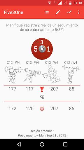 Wendler 531 entrenamiento screenshot 1