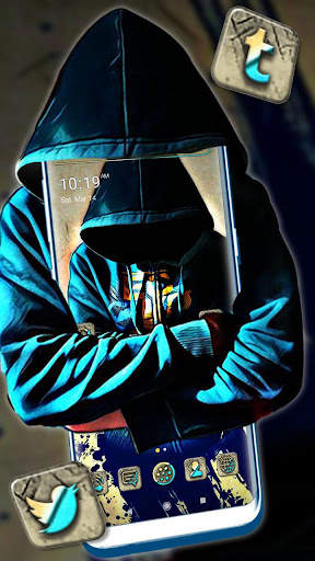Hoody Man Launcher Theme screenshot 1