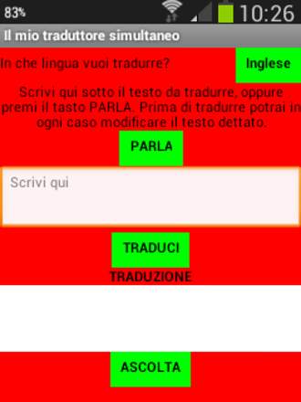 MY Traduttore screenshot 1