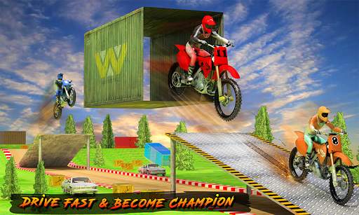 Racing on Bike - Moto Stunt screenshot 3