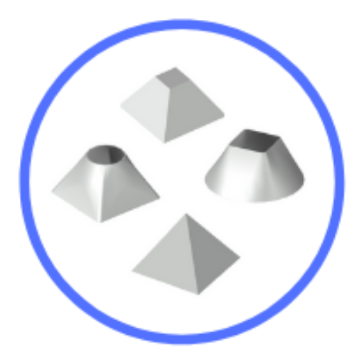 Transitions Layouts | Sq to Round | Round to Sq | icon
