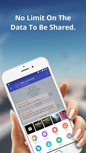 ADIOS Messenger screenshot 2