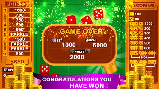 Farkle King : The Dice Game скриншот 4