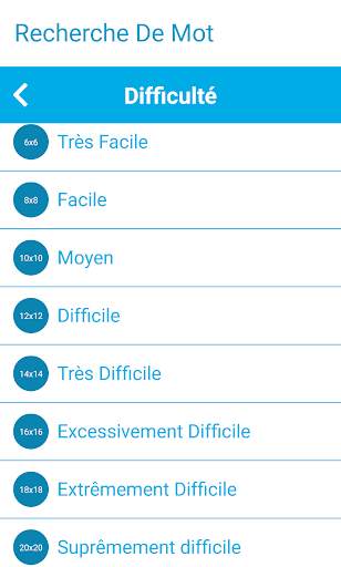 Mots Mêlés - Offline screenshot 2