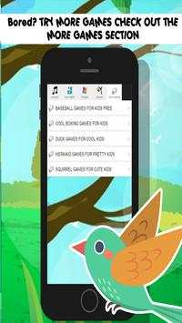 bird games for kids free angry screenshot 4